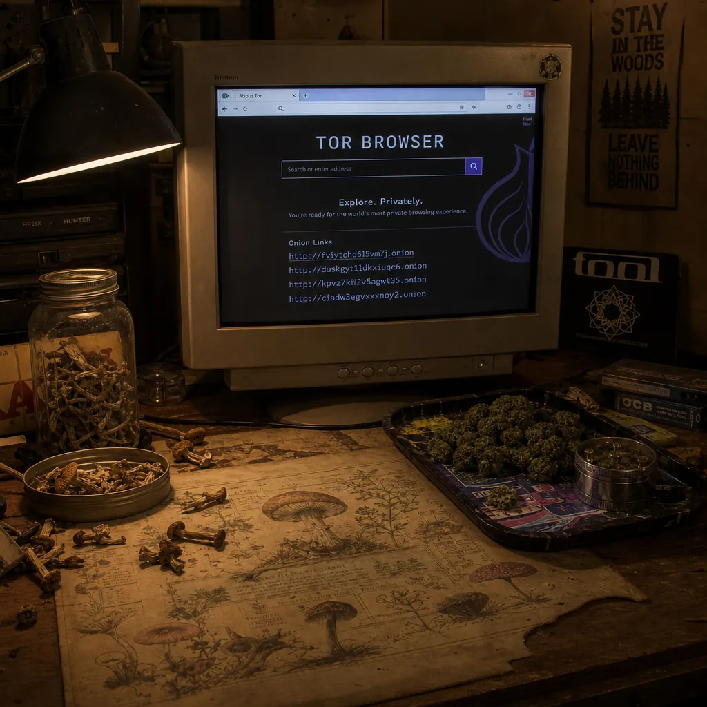 Dark market onion interface preview