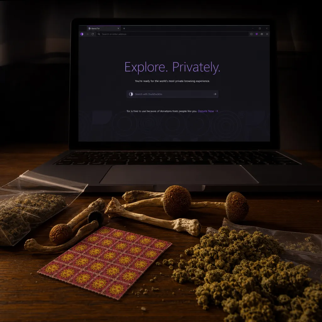 Darknet drug store interface preview
