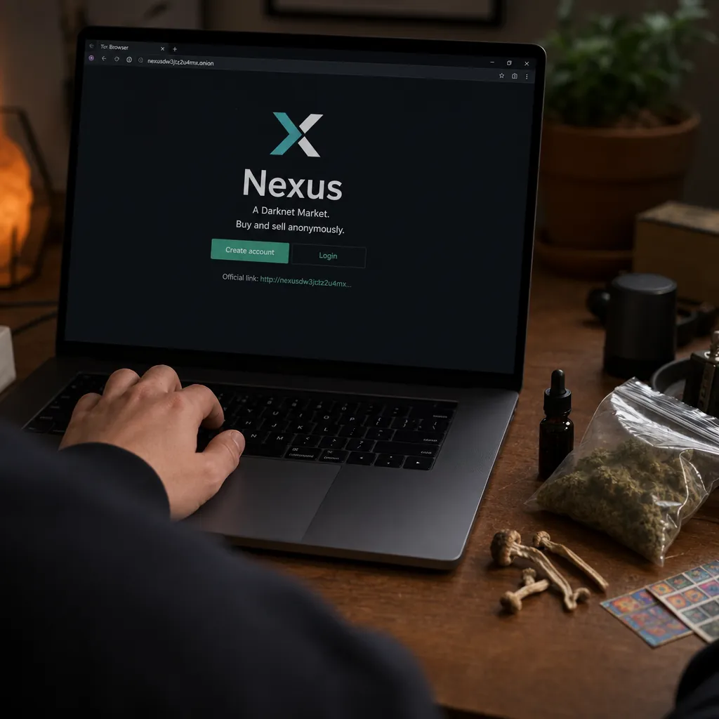 Darknet drugs interface preview