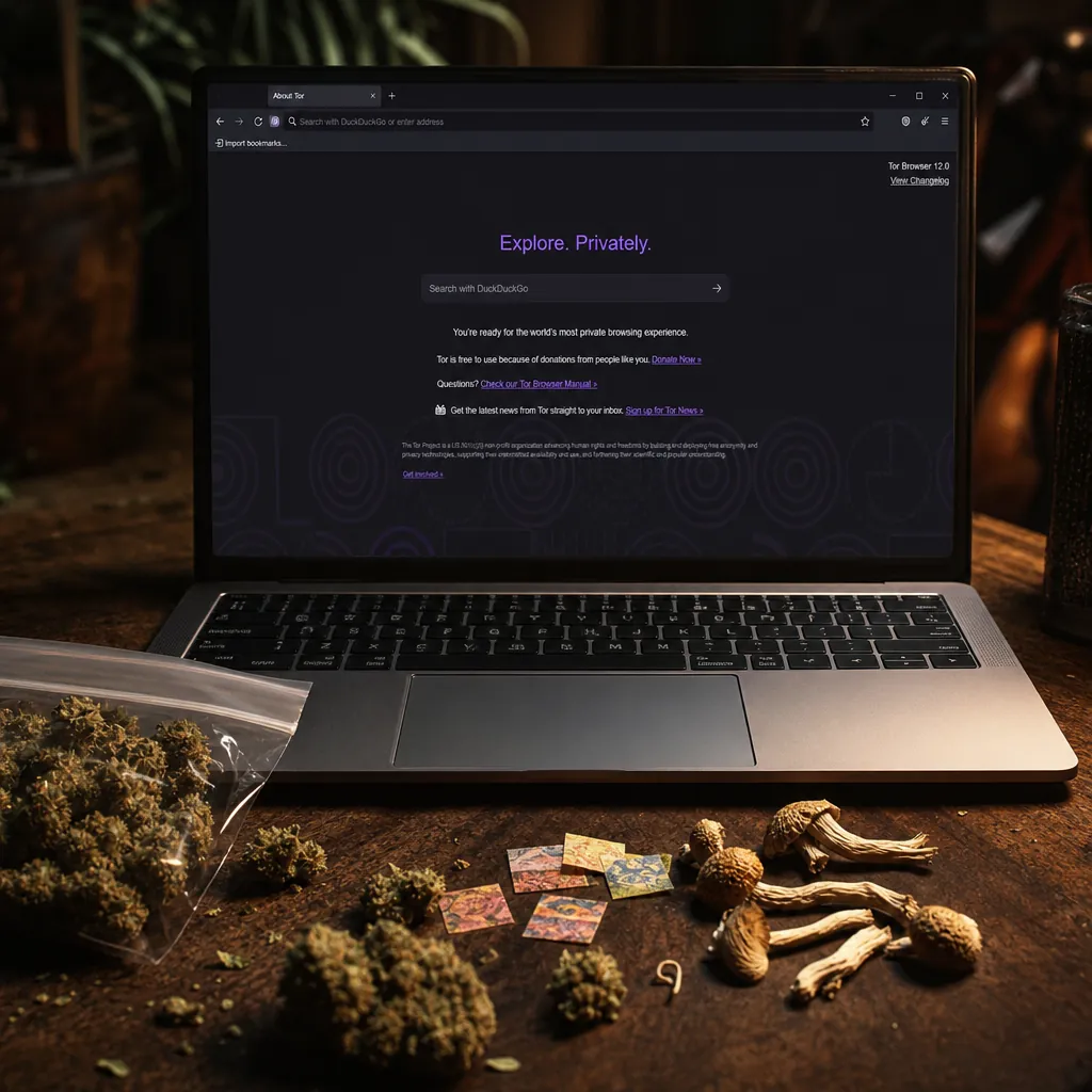 Darknet websites interface preview