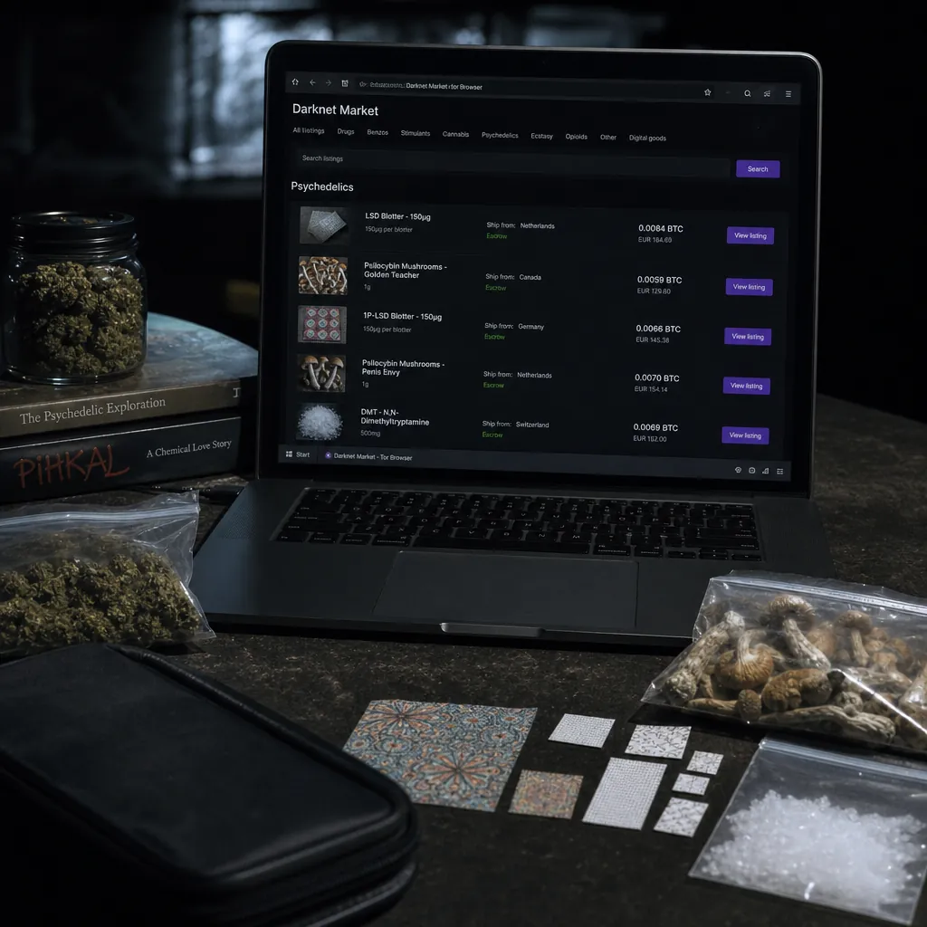 Nexus darknet interface preview